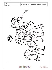 My Litte Pony boyama sayfaları
